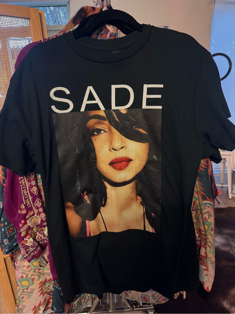 Sade Graphic Tee - Black Size Medium NWT